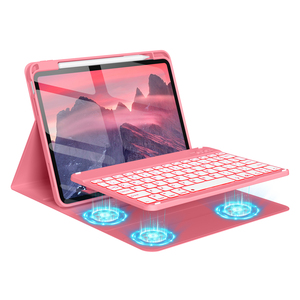Kenke giá tốt Backlit từ bàn phím Bìa iPad 10.9 inch Bàn phím không dây <span class=keywords><strong>Tablet</strong></span> trường hợp với chủ bút chì cho ipad 10 - Product Image 1