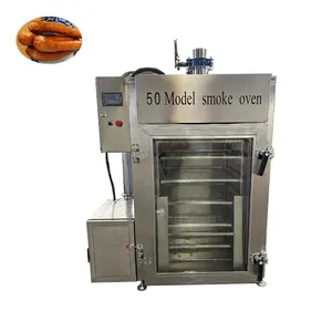 Forno industrial de alta qualidade para fumantes de carne de peixe, máquina de fumar carne