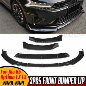 Nuevo Kit de 3 Piezas para Parachoques Delantero de Coche: Labio Divisor, Spoiler, Deflector y Cubierta Protectora para Kia K5 Optima EX LX 2020 2021 - Product Image 1