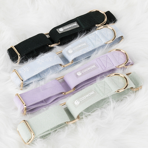 Coowone pita kerah anjing Martingale tugas berat padat kerah latihan dapat disesuaikan sesuai kepribadian untuk anjing kecil sedang besar - Product Image 1