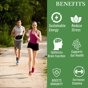 OEM ODM Adaptogenic Metcha Gummies <b>Red</b> Panax Ginseng Reishi for Brain Health Help Energy Stamina Herbal Gummies - Product Image 6