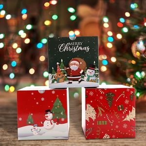 Scatole Regalo di Natale con Coperchio, Design Multiplo, Confezioni Regalo Festive Adatte per Pasticcini, Caramelle e Dolciumi Natalizi - Product Image 6