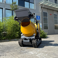 Hochleistungs-Mini-Ketten kipper Kunden spezifischer Crawler Selbst laden der Trommel mischer Maschine All-Terrain Site Dumper Loader zum Verkauf