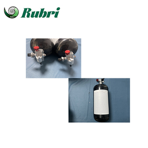 Tanque de hidrógeno de UAV y Dron de bobinado de fibra de carbono tipo 4 <span class=keywords><strong>Rubri</strong></span> 20L 35MPa - Product Image 1