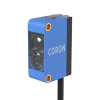 Sensor Óptico de Alta Precisión CORON Serie KC, RGB 3 Colores, Interruptor NPN/PNP, Punto de Luz Pequeño, Tipo de Cable DC12-24V, Distancia 12.53mm