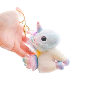 Oreiller animal en peluche <span class=keywords><strong>licorne</strong></span> douce Nouveau cadeau design ailé pour filles et copines - Product Image 1