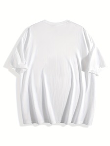 T-shirt graphique abstrait <span class=keywords><strong>Bob</strong></span> <span class=keywords><strong>Marley</strong></span> pour homme, noir, coupe oversize, manches courtes - Product Image 4