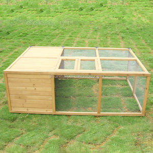 SDR017 Eco-Friendly Luxury Villa Pet House for <b>Small</b> Animals Solid Wood Rabbit Hutch - Product Image 6
