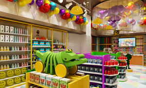 ร้านขายของเล่นเด็ก LUX ออกแบบตกแต่งภายในร้านขายลูกโป่ง ของขวัญ เฟอร์นิเจอร์ ของตกแต่ง ร้านขายชุดแฟนซีสำหรับงานปาร์ตี้ - Product Image 2