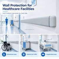 Panneau mural en PVC antibactérien pour hôpital, 1 mm, imperméable, ignifuge, pour portes, armoires et surfaces planes
