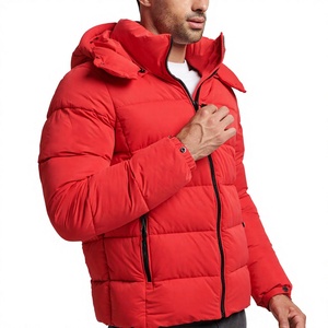 Veste d'hiver de haute qualité, brillante, tendance, promotionnelle, de la meilleure qualité, veste matelassée pour homme, veste à bulles personnalisée, service OEM - Product Image 1