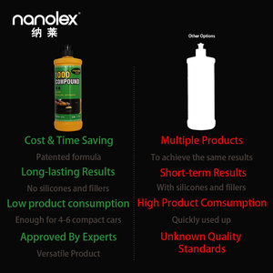 <span class=keywords><strong>Nanolex</strong></span> 1000 composé de polissage lourd soin de la peinture automobile composé de frottement échantillons gratuits dissolvant de tourbillon à la main - Product Image 6