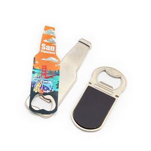 Décapsuleur personnalisé à sublimation, aimant vierge, décapsuleur aimanté pour réfrigérateur - Product Image 3