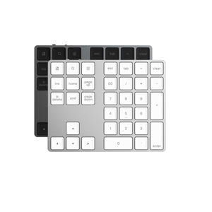 Mini Rechargeable BT 3.0 Wireless Aluminum <b>bluetooth</b> Numeric <b>Keyboard</b> for Windows Mac IOS Android OS - Product Image 1
