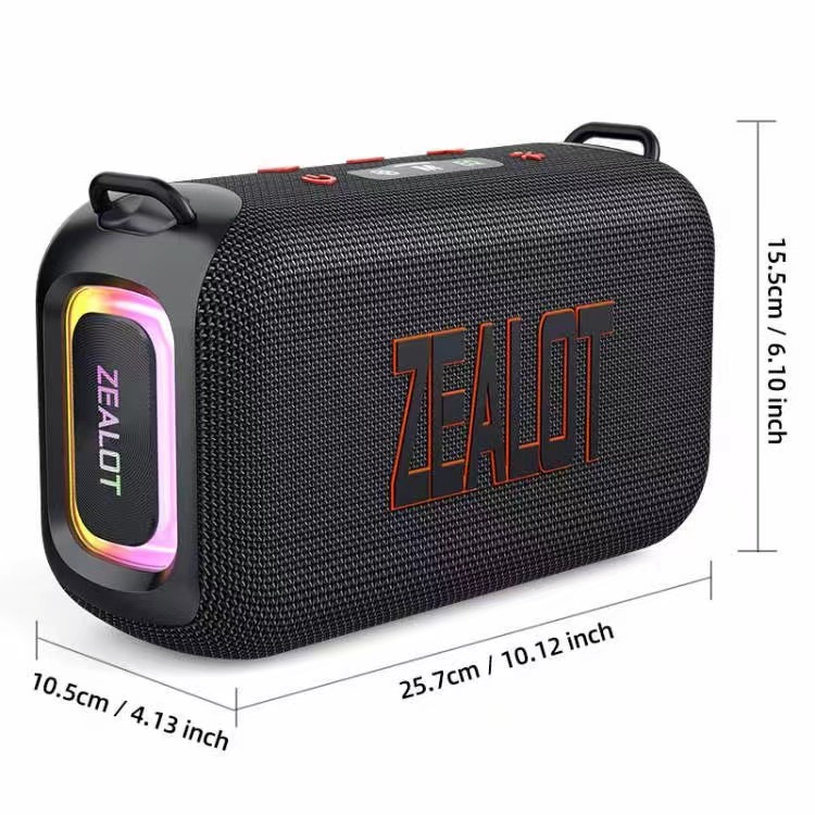 Zealot最新の多機能キャンプワイヤレスミュージックプレーヤー