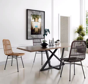 Chaises en rotin empilables légères et confortables pour l'extérieur, vente en gros européenne et américaine, pour hôtels, restaurants, cafés - Product Image 6