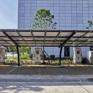 Structure de montage de panneau solaire pratique à vendre à chaud système de montage solaire à cadre métallique pour garages auvents carports - Product Image 1