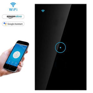 Commutateur de contrôle intelligent Tuya/interrupteur de lumière Wifi sans fil intelligent Australie/interrupteur mural tactile intelligent - Product Image 1