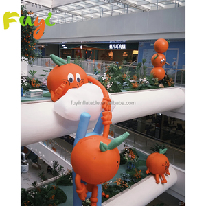 Réplicas Inflables de Naranja Personalizadas, Modelo de Naranja Gigante Inflable Realista para Ferias Comerciales - Product Image 4