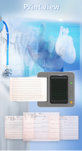 Appareil ECG numérique à 12 canaux, appareil de <span class=keywords><strong>cardiotocographie</strong></span> portable - Product Image 3