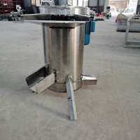 Mango-ontpit- en pulpmachine, industriële durianresten- en pulpscheidingsapparatuur, 1500W, 380V, 1 jaar garantie