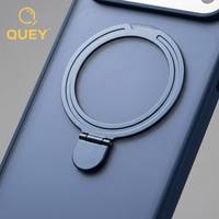 Casing Ponsel Magnetik 2.0 Skin Feel dengan Penyangga Tempel, 6 Warna Tahan Banting, Cover Kompatibel untuk iPhone 17 Pro Max Grosir
