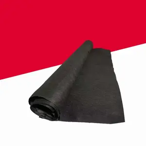 Conductive Cloth Carbon Fiber Filter Media Carbon Black Spunlace Non-woven Fabric Activated Carbon Non-woven Fabric