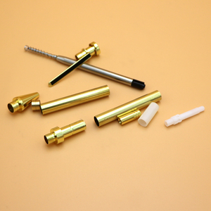Paquet de démarrage de bricolage Fournitures de projet de tournage sur bois Kit de fabrication de stylo en bois Slimline Pro <span class=keywords><strong>Gel</strong></span> Writer Click Pen Turning Kits - Product Image 4