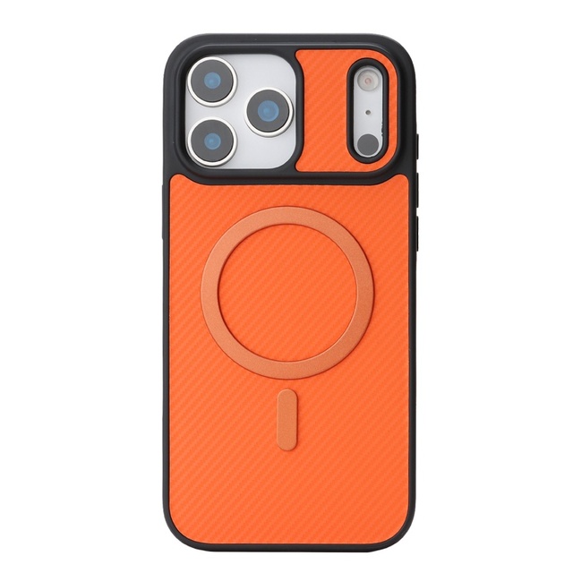 Wholesale Wireless Charge Mobile Phone Case for iPhone 12 17 Pro Max Samsung S24 S25 Google Carbon Fiber Cases With Package