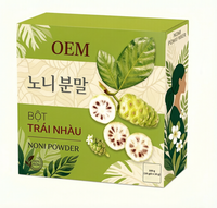 Poudre de fruit de Noni personnalisée pour adultes 180g 18 sachets Supplément alimentaire super-alimentaire antioxydant quotidien pur et naturel à base de baies
