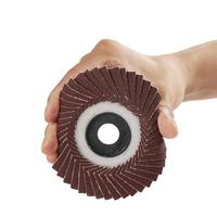 Disque à lamelles radial Premium de 4 pouces Disques à lamelles flexibles en oxyde d'aluminium Fleur Abrasifs Disco pour le polissage et le meulage