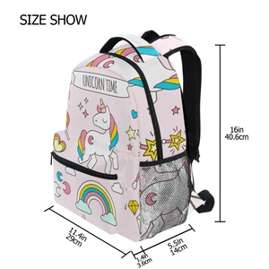 Nueva Mochila Escolar de Diseño Personalizado con Unicornio para Niños, Mochila de Viaje para Estudiantes - Product Image 5