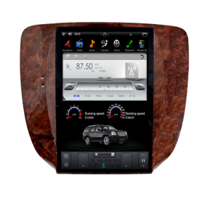 Reproductor de DVD para coche Android 12,1 con pantalla Vertical de 9,0 "para GMC Yukon Chevrolet Tahoe 2007-2012 Chevrolet Silverado Auto A/C - Product Image 1