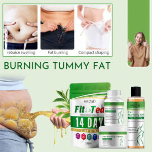 Oem מותאם אישית לוגו מוצרים טיפוח טבעי אורגני טבעוני ויטמין e ירידה במשקל שריפת שומן simming ערכת קרם - Product Image 2