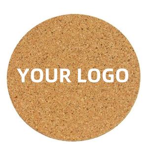 Sous-verre isolant en céramique personnalisé rond et <span class=keywords><strong>carré</strong></span> en <span class=keywords><strong>bois</strong></span> de liège pour tasses à thé en promotion - Product Image 2