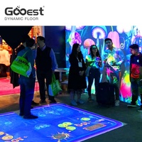 Jeux interactifs Offres Spéciales projecteur de sol système de projecteur de sol pour les enfants de centre de divertissement familial