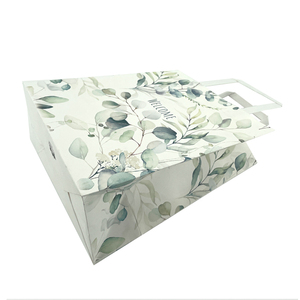 OEM Thank You <b>Paper</b> <b>Packaging</b> Bag White Kraft Gift Bag Making Machine Recycle Bag With Flat Handle - Product Image 4