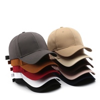 Gorra de Béisbol Personalizada de 6 Paneles en Color Sólido con Logotipo Bordado, Unisex, Deportiva, de Algodón, Protección Solar, para Exteriores