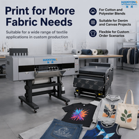 Nouvelle imprimante DTF industrielle de 80 cm avec 4 têtes d'impression I3200, machine d'impression textile DTF à grande vitesse