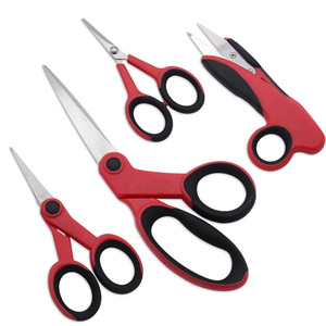 Lu Ban's Work Scissors Set 4 Piece Stainless Steel Home Office Student Use - Product Image 2