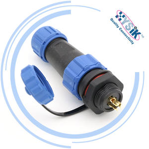 WEIPU SP13 ön kablolu Connector-IP68 toz geçirmez, 4-8mm kablo çapı, endüstriyel otomasyonda küçük solenoidler için uygun - Product Image 6