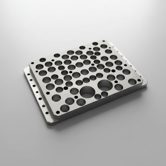 Tight Tolerance CNC Machined Aluminum Fixture Plate 6061-T6 Aluminum Custom CNC Milling Machining Parts for Lab & Automation