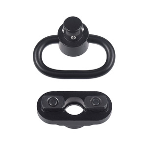 מחבר רצועה טקטי לשחרור מהיר QD Sling Swivel, ציוד ציד, תושבת רצועה עם כפתור ניתוק מהיר, תואם M-Lok - Product Image 1