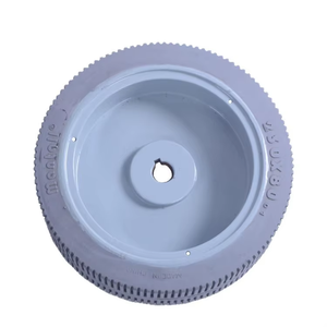 ล้ออุตสาหกรรมคุณภาพสูงขนาดใหญ่พิเศษ AGV 14x4.5 ยางตัน สำหรับรถยกพาเลทไฟฟ้าและรถเก็บสินค้า - Product Image 5