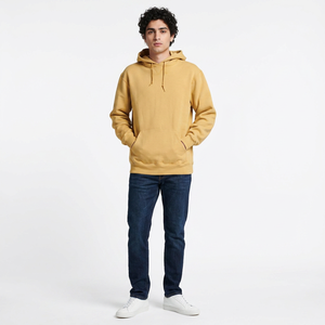 Sudadera Clásica de Invierno para Hombre, 100% Algodón, Forro Polar, Transpirable, de Secado Rápido, Mangas Largas - Product Image 1