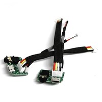Konektor Papan Catu Daya Soket Port Pengisi Daya USB Mikro untuk Speaker Bluetooth JBL FLIPSE dengan kabel