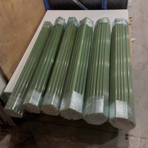 Yalıtım Dayanımlı Yüksek Sıcaklık Şeffaf Yeşil Epoksi Fiberglas Çubuklar Özel Uygulamalar İçin Bükme Kesme Hizmetleri - Product Image 5