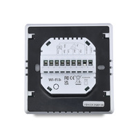 Thermostat intelligent WiFi vocal, forme carrée, flexible, en stock, pour unité de ventilation à air conditionné central, 220V, modèle 105