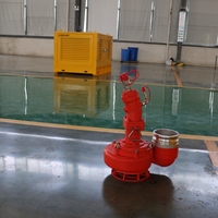 Pompe à eaux usées submersible hydraulique OEM 60-80 lpm, débit élevé 320 m³/h, pompe à déchets sur mesure basée sur plans, usine