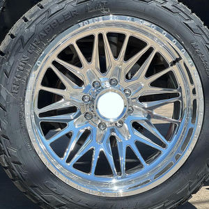 Jantes forgées sur mesure pour camion tout-terrain 4x4 <span class=keywords><strong>6x6</strong></span> 22x12 24x14 26x14 26x16 5x127 5x139.7 6x135 6x139.7 8x165.1 8x170 5x5.5 <span class=keywords><strong>Ford</strong></span> F 350 - Product Image 5